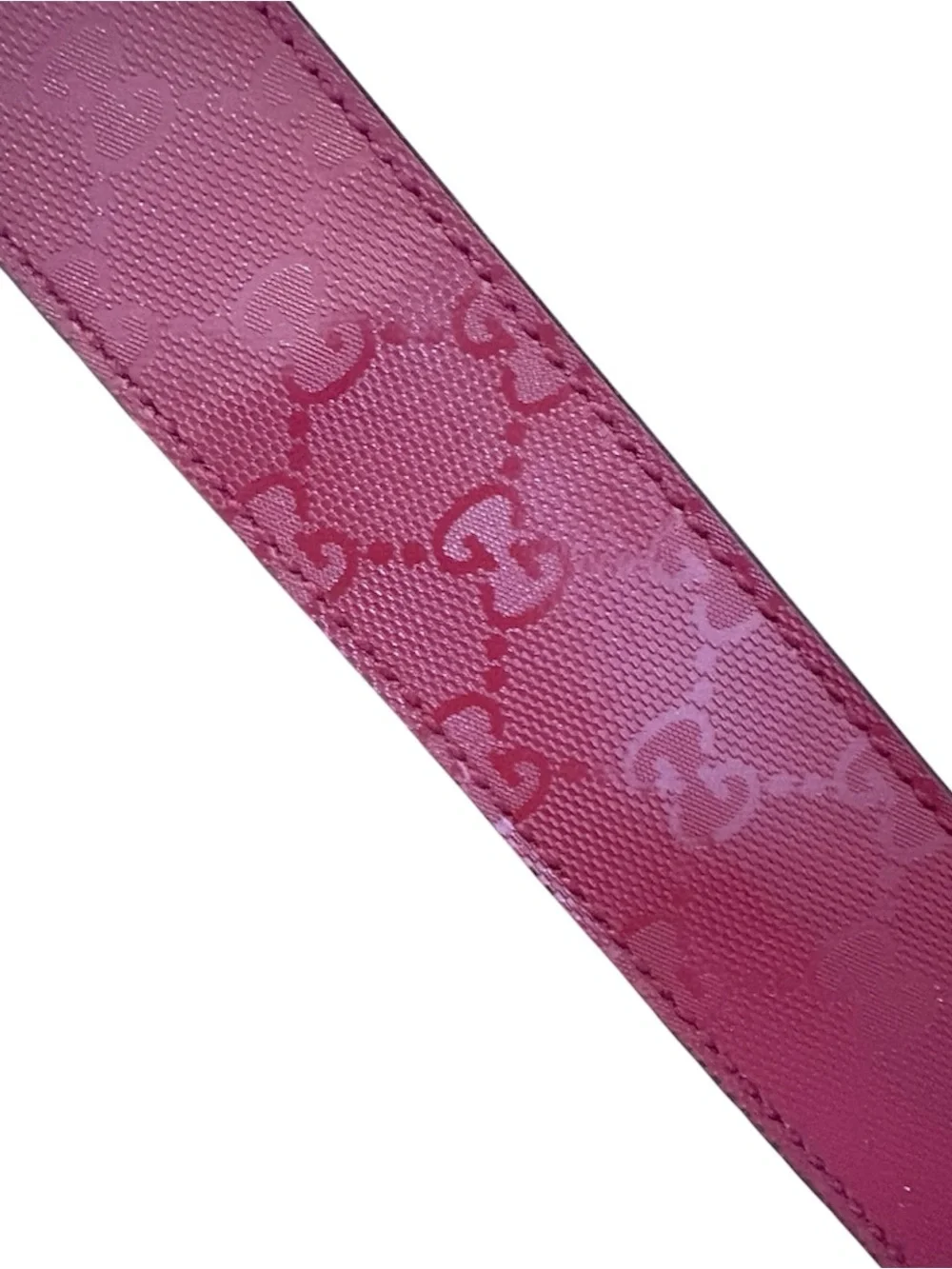 Gucci Interlocking G belt Red Size 85/40